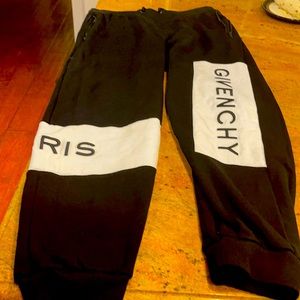 Givenchy sweatpants. Xxl